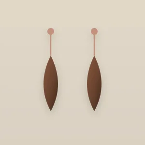 گوشواره‌ی چوبی